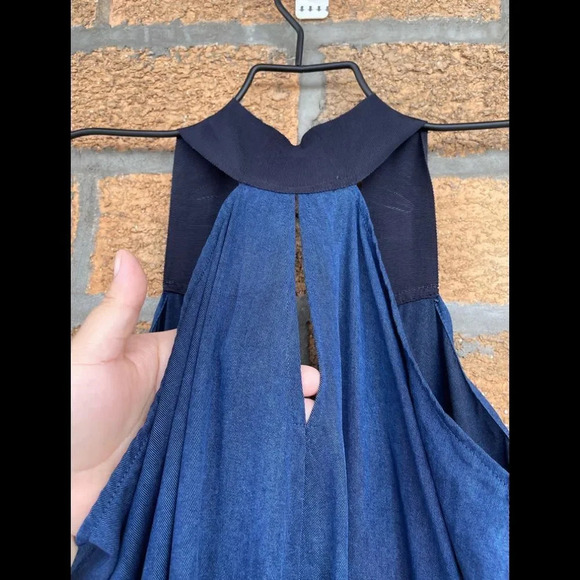 Zero + Maria Cornejo denim dress size 4 - Picture 10 of 11